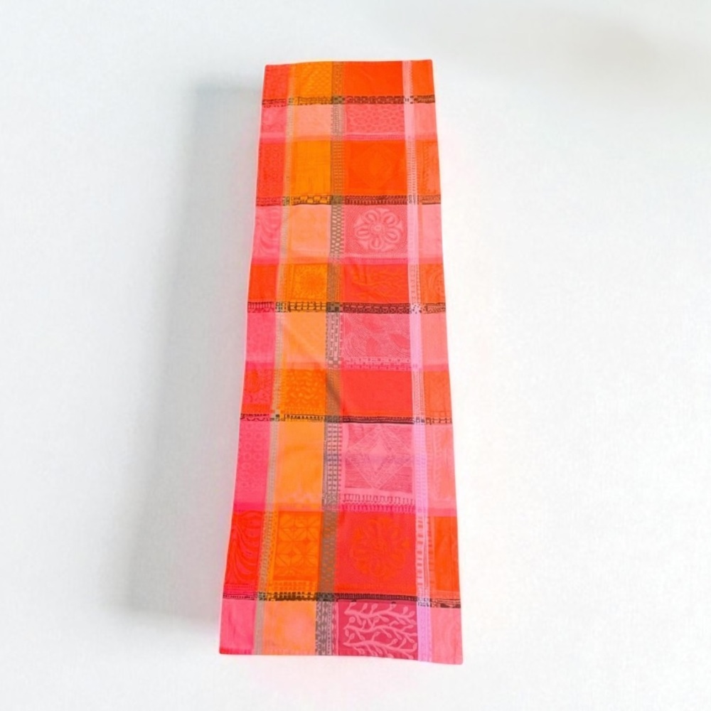 New ! GARNIER TIEBAUT Vosges Terre
Textile Cotton Table Runner MADE IN
FRANCE